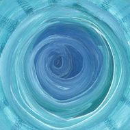 Blue whirlpool