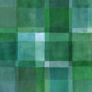 Green Geometric Painted Background