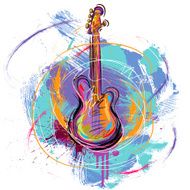 Colorful Guitar