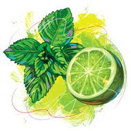 Fresh Mint and Lemon
