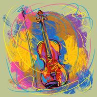 Colorful Violin N2