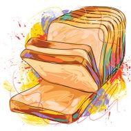 Tasty Bread slice