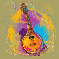 Colorful Mandolin