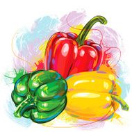 Colorful Bell Peppers