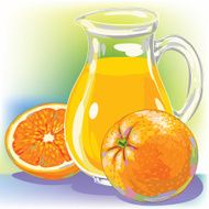 Fresh Orange and Juice N3