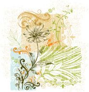 floral grunge N76