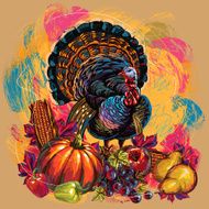 Beautiful Thanksgiving Background N2
