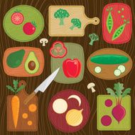 Cutting Board Vegetables