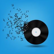 Abstract Music Background Vector Illustration for Your Design N3
