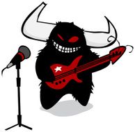 rock &#039;n roll vector monster heavy!!!