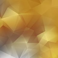 Geometric background with triangular EPS10