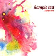 Abstract watercolor background N300