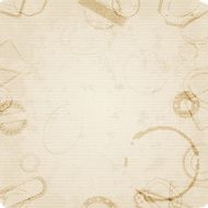 Old Paper with Stamps and stains