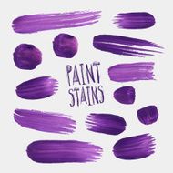 Vector paint stains N17