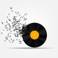 Music icon vector illustration