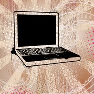 Grunge Laptop