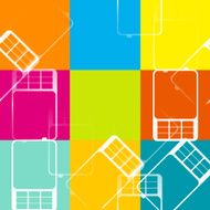 Abstract Background Creative Structure Design N21