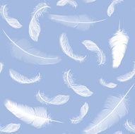 Feather seamless pattern N15