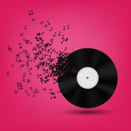 Abstract Music Background Vector Illustration for Your Design N5