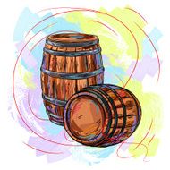 Wine Barrels N4