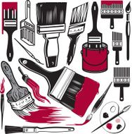Design Elements - Paint Brushes