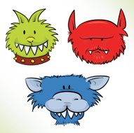 Monster Faces N5