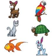 Cute Cartoon pets