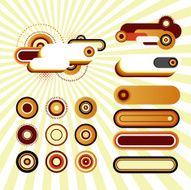 Retro Design Elements N12