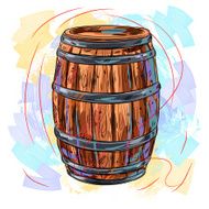 wine barrel N2