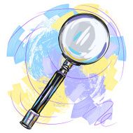 magnifying glass N66