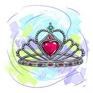 Beautiful Silver Crown
