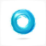 Business Abstract Circle icon Corporate Media Technology style