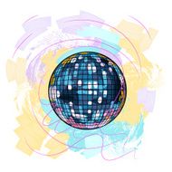 Colorful Disco Ball N2
