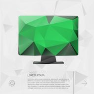 Abstract polygonal desktop N2