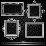 Diamond Studded Frames-Sets of 4