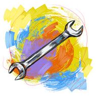 Fork wrench