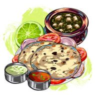 Tasty Indian Cuisine Braed
