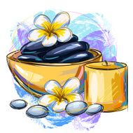 Colorful Spa Background