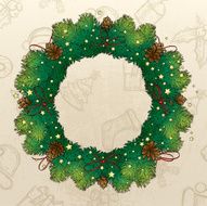 Christmas Wreath N43