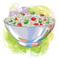 Fresh Vegetable Rice