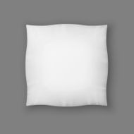 Blank Square White Pillow Vector
