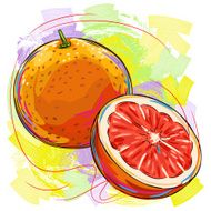 Tasty grapefruit