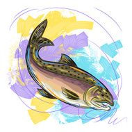 Salmon Fish N6