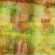 Yellow and brown abstract art