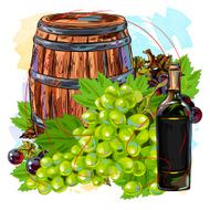 wine background N7