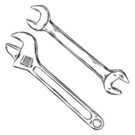 Detailed Drawings of Wrenches