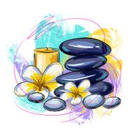 Colorful Spa Background N2