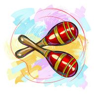 Colorful Maracas N2