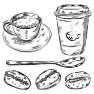 Detailed Drawings of coffee N2