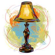 Beautiful Bed lamp